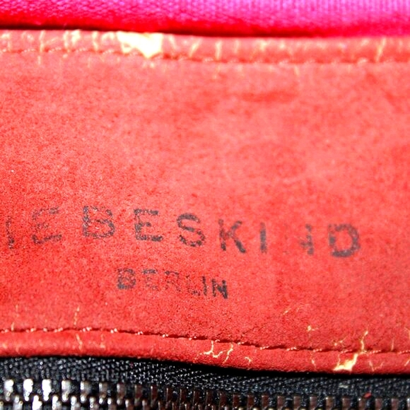 Liebeskind Berlin Leather Shoulder Bag - Pink/Red- Crossbody Strap - Picture 10 of 11